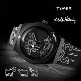 Herreur Timex Q X KEITH HARING SPECIAL EDT. Sort ( 38 mm) #2