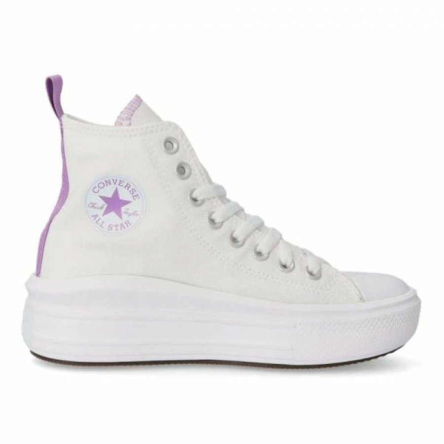 Kondisko til M�nd Converse CHUCK TAYLOR ALL STAR MOVE LIFT AO3667C Hvid #1