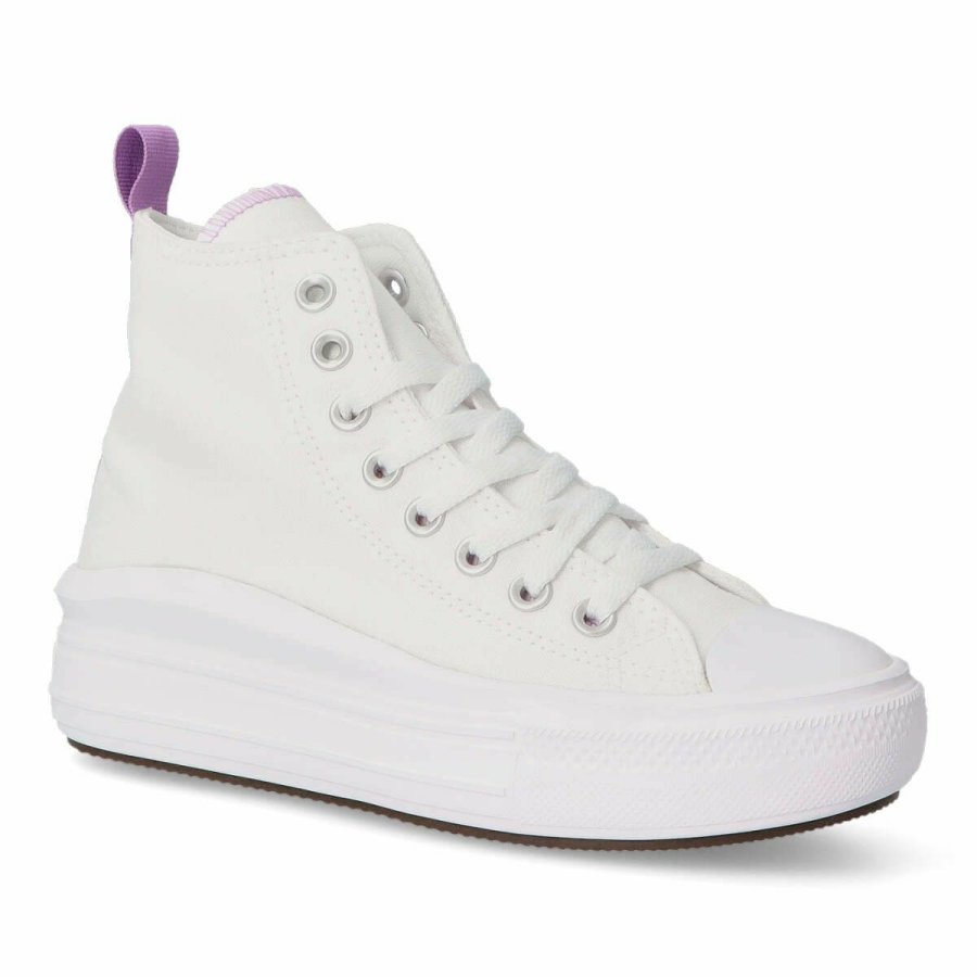 Kondisko til M�nd Converse CHUCK TAYLOR ALL STAR MOVE LIFT AO3667C Hvid #3