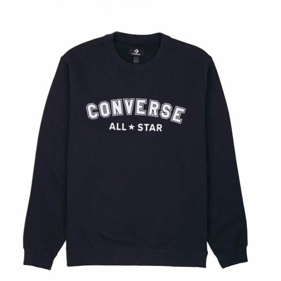 Sweaters uden Htte til Mnd Converse Classic Fit All Star Single Screen Sort #1