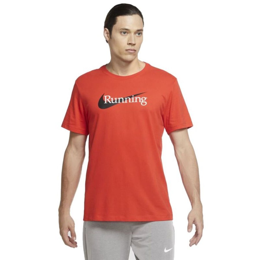 Kort�rmet Sport T-shirt Nike CW0945-673 R�d #1
