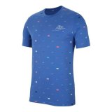 Kortrmet T-shirt til Mnd Nike Sportswear Indigo #1