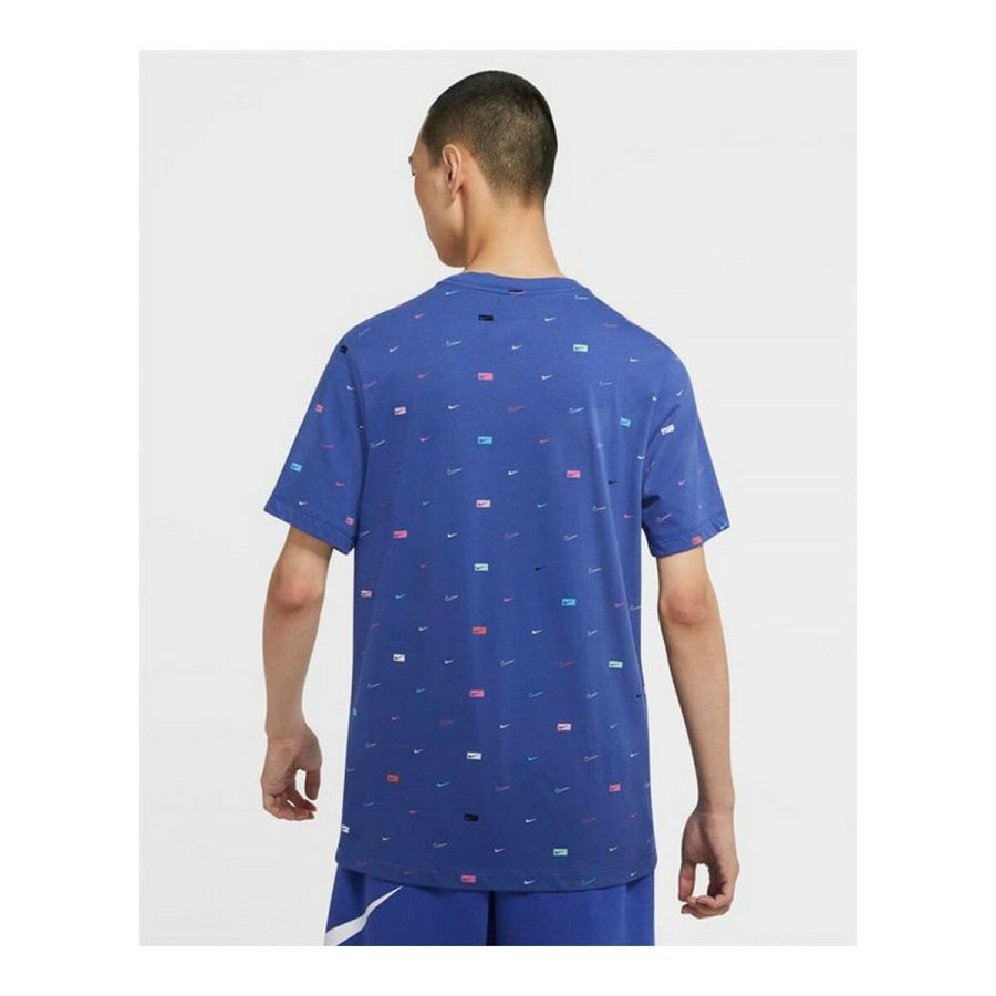 Kortrmet T-shirt til Mnd Nike Sportswear Indigo #4