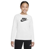 B�rne Kort�rmet T-shirt Nike CZ1260-100 Hvid #1