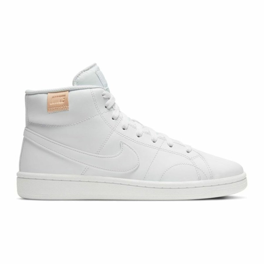 Kvinde Casual Sneakers Nike  ROYALE 2 MID CT1725 100 Hvid #1