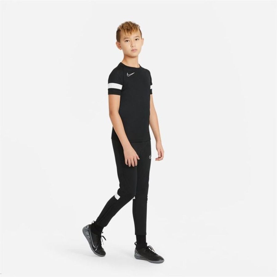 B�rne Kort�rmet T-shirt Nike CW6103-010 Sort #5