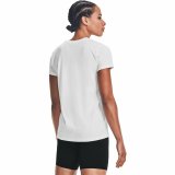 Kort�rmet T-shirt til Kvinder Under Armour Sportstyle Hvid #4