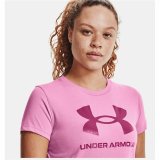 Kort�rmet T-shirt til Kvinder Under Armour Graphic Pink #4