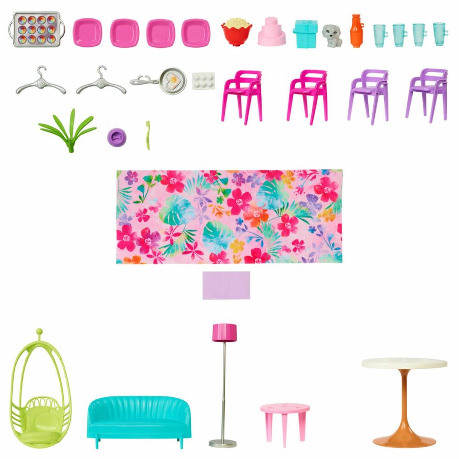 Dukkehus Mattel Barbie Malibu House 2022 #3