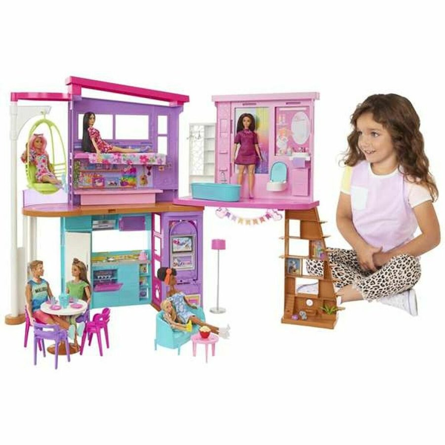 Dukkehus Mattel Barbie Malibu House 2022 #5