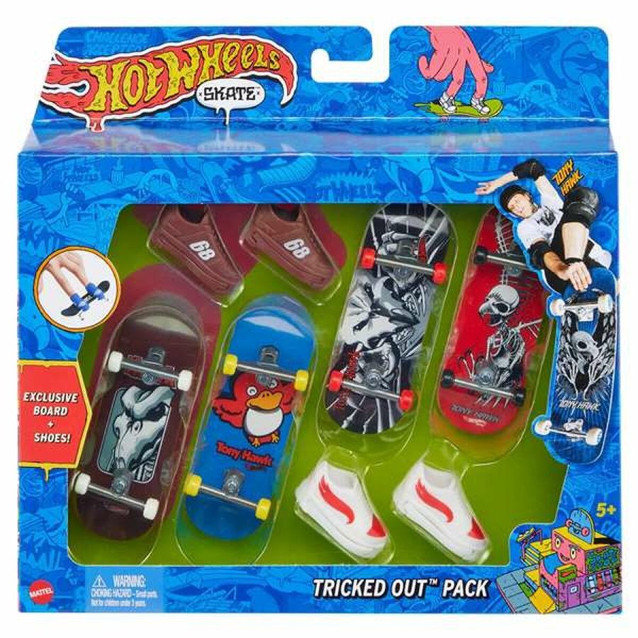 Fingerskateboard Hot Wheels 8 Dele #6