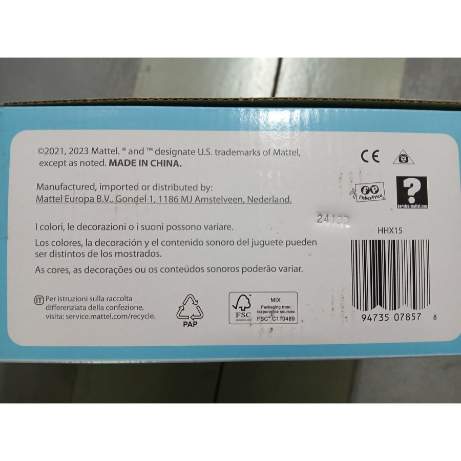 Gstol med hjul Fisher-Price Lyd Lys Hund Flersproget #5