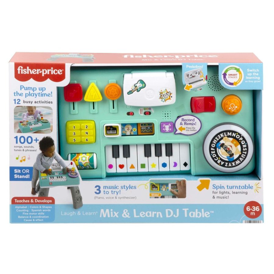 Aktivitetscenter Fisher Price Mix & Learn DJ Table (FR) #7