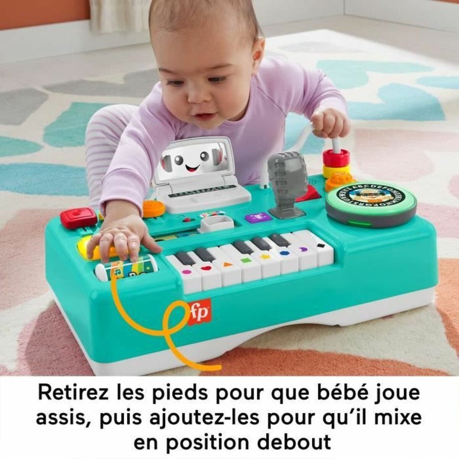 Aktivitetscenter Fisher Price Mix & Learn DJ Table (FR) #3