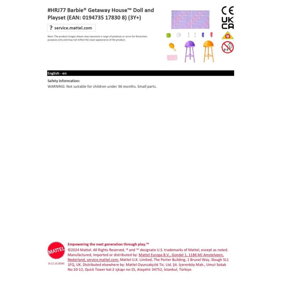 Baby Dukke Mattel #7