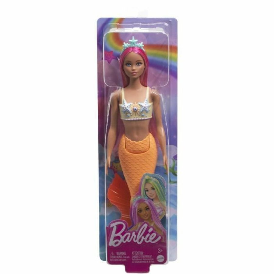 Dukke Barbie Sirene Rose #3