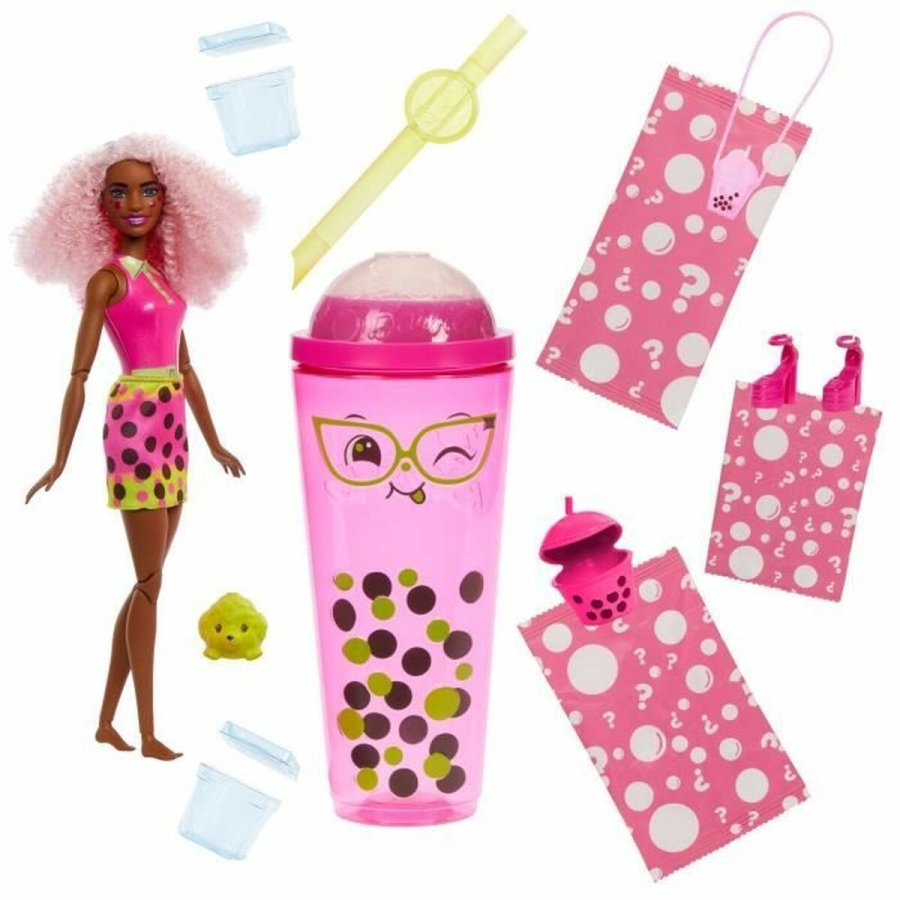 Babydukke med tilbehr Barbie Pop Reveal Scented Doll Bubble Tea Series #1