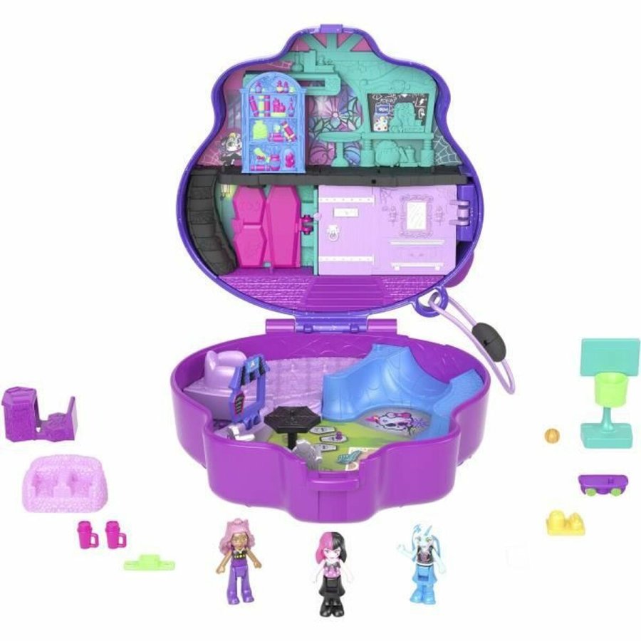 Dukke Polly Pocket COFFRET MONSTER HIGH #4