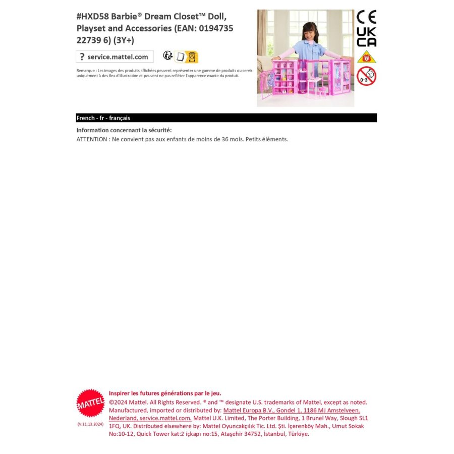 Dukke Barbie Skab #6