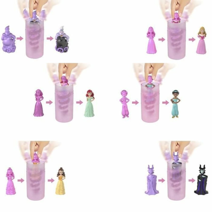 Babydukke med tilbehr Disney Princess Royalty Color Reveal #6