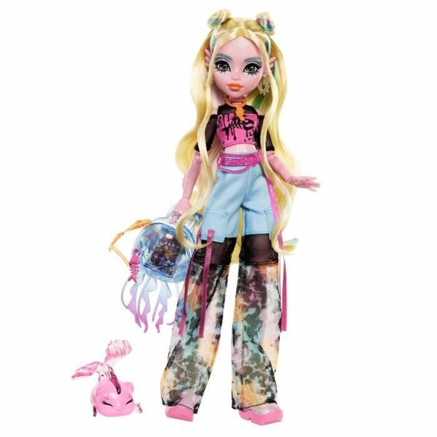 Babydukke med tilbehr Monster High Lagoona Blue #1