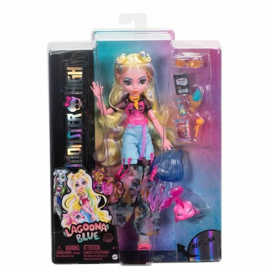 Babydukke med tilbehr Monster High Lagoona Blue #5