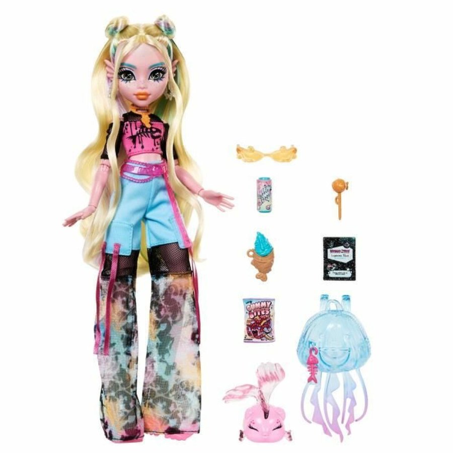 Babydukke med tilbehr Monster High Lagoona Blue #6