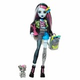 Babydukke med tilbehr Monster High Frankie Stein #1