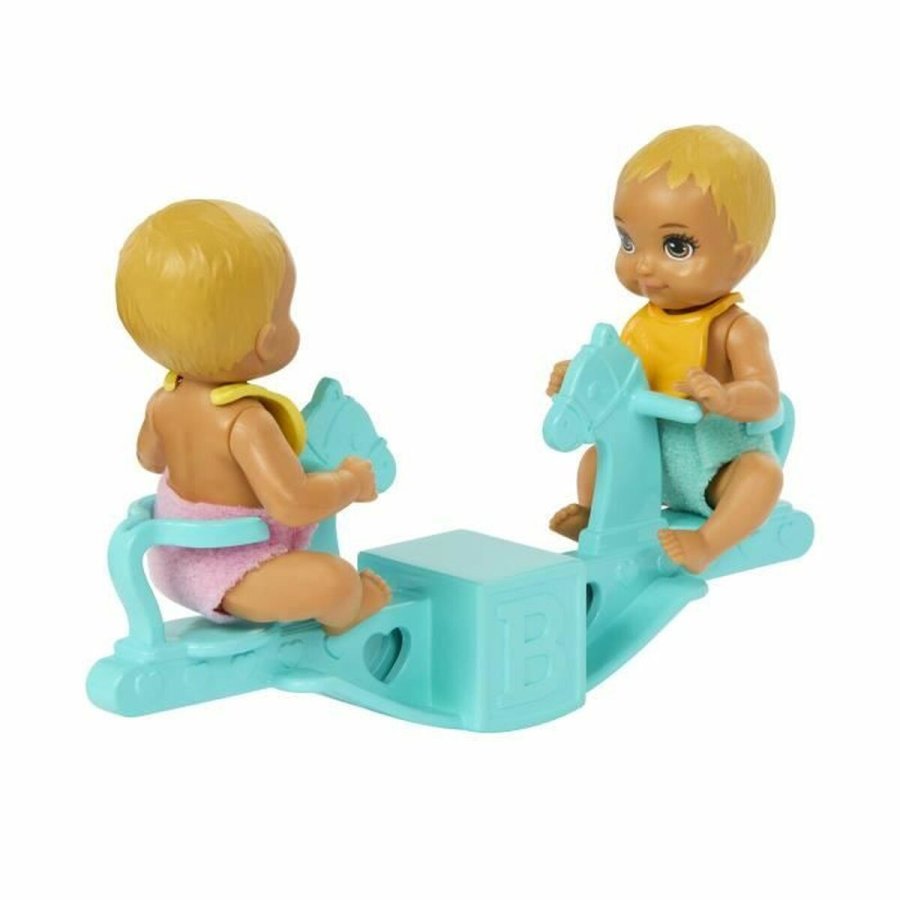 Babydukke med tilbehr Barbie The Twins' Room-Skipper Playset #2