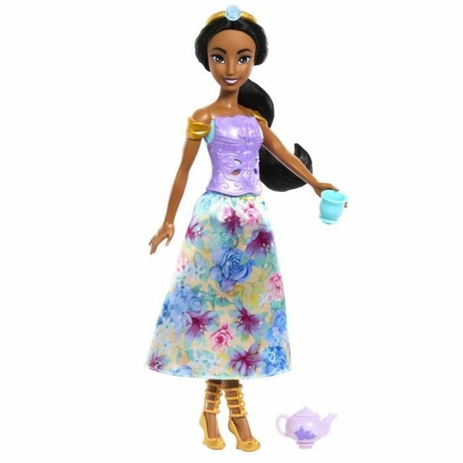 Babydukke med tilbehr Disney Princess Spin & Reveal Jasmine #4