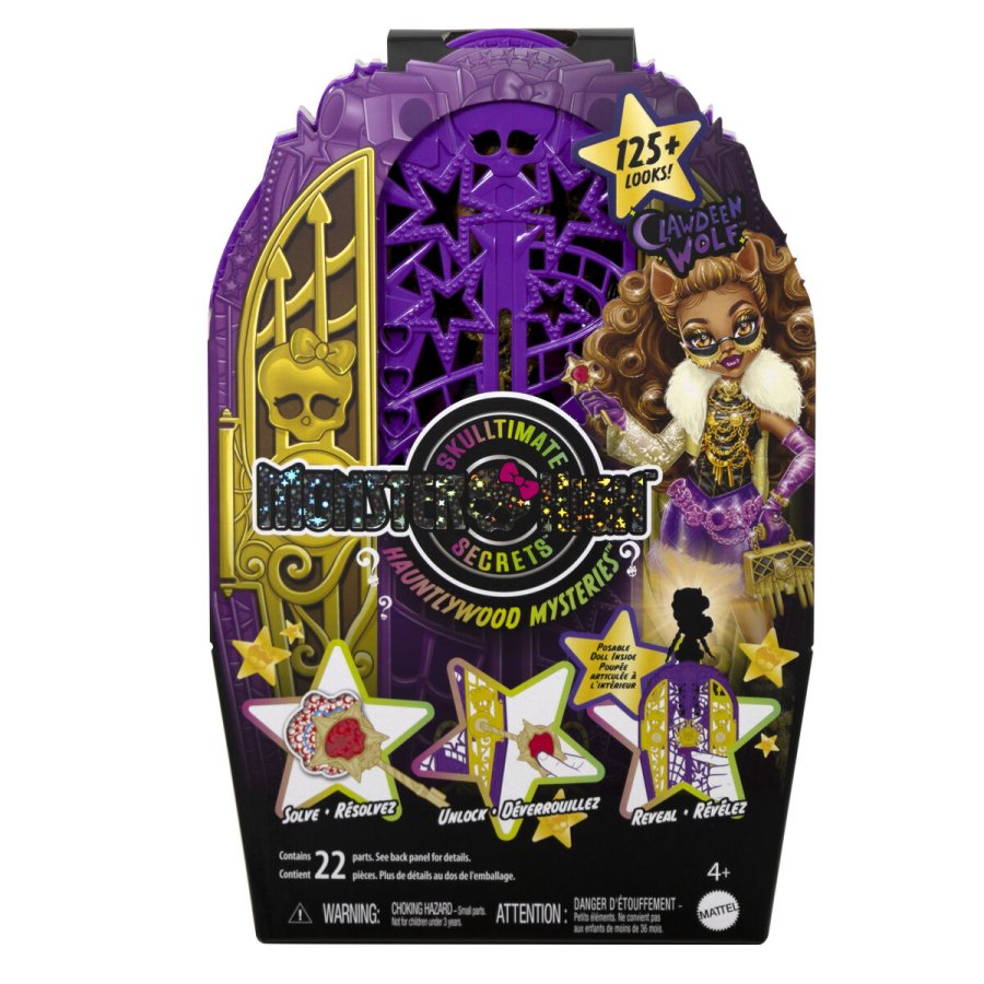 Dukke Monster High Secrets Clawdeen #1