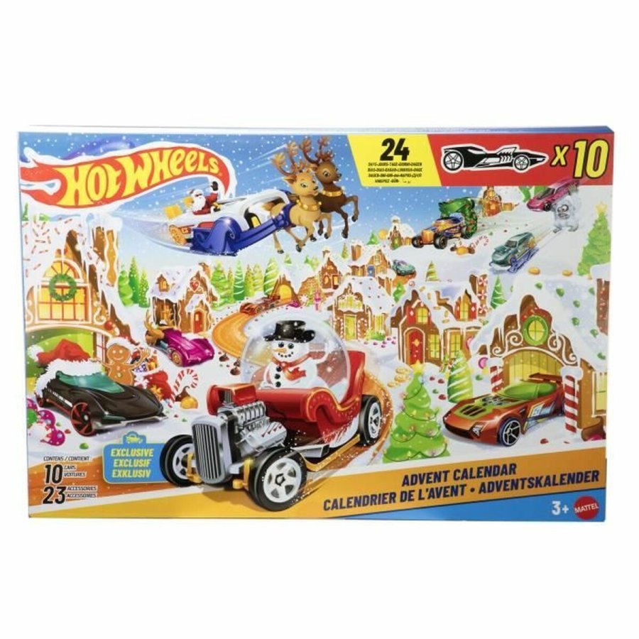Adventskalender Hot Wheels Metal Plastik Sport #5