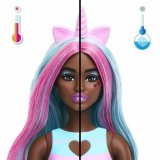 Dukke Barbie POP REVEAL BLUE UNICORN #2