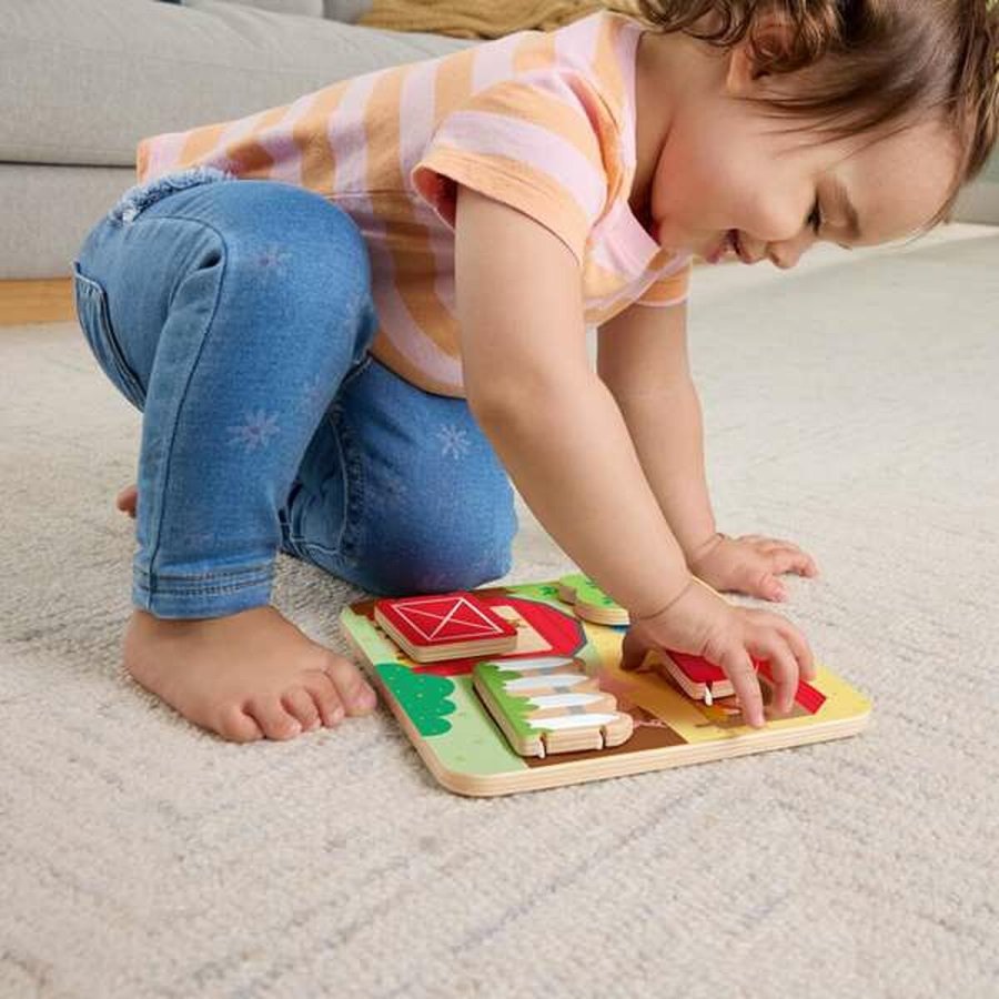 Baby legetj Mattel 20 x 20 x 1,91 cm dyr #2