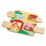 Baby legetj Mattel 20 x 20 x 1,91 cm dyr #4