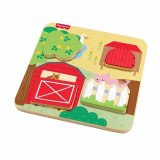 Baby legetj Mattel 20 x 20 x 1,91 cm dyr #5