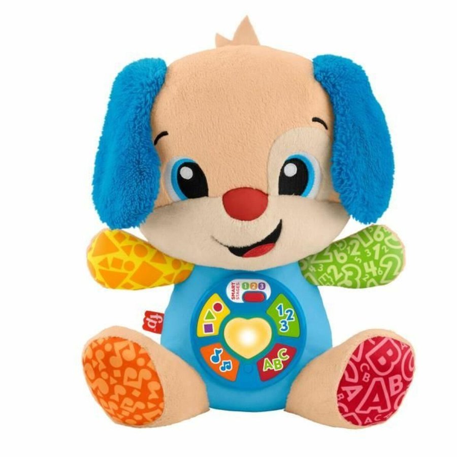 Bamse Fisher-Price Laugh and Learn Puppy Progressive Awakening Musical Plush JFD20 Brun plys Musical Hund #1