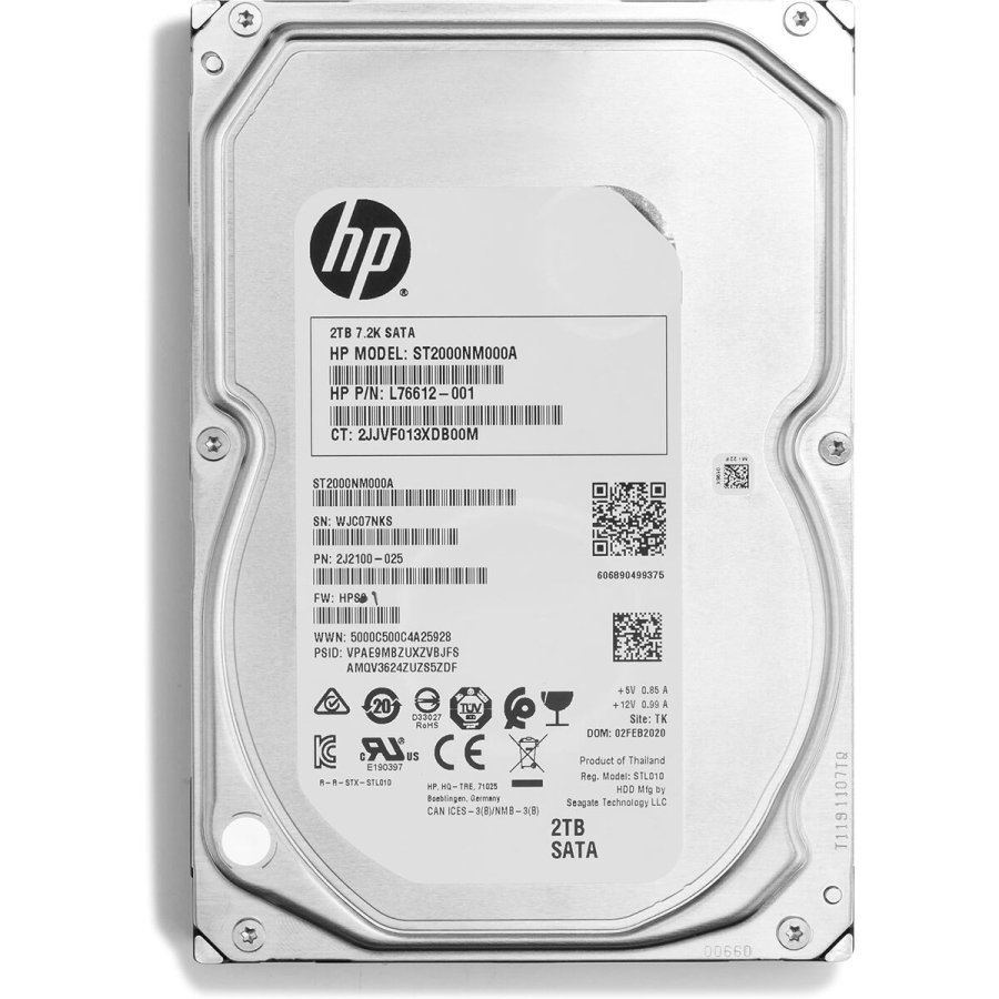 Harddisk HP 2Z274AA 2 TB 3,5