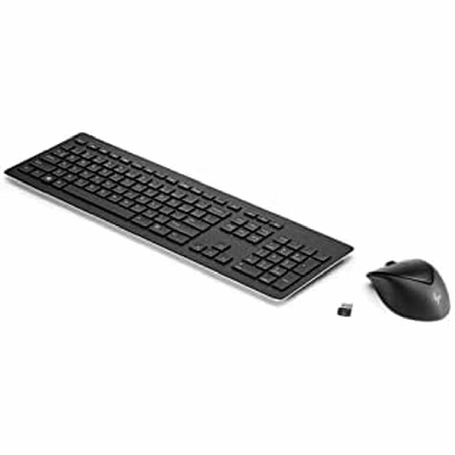 Tastatur og mus HP 3M165AA Spansk qwerty Sort Bluetooth #3