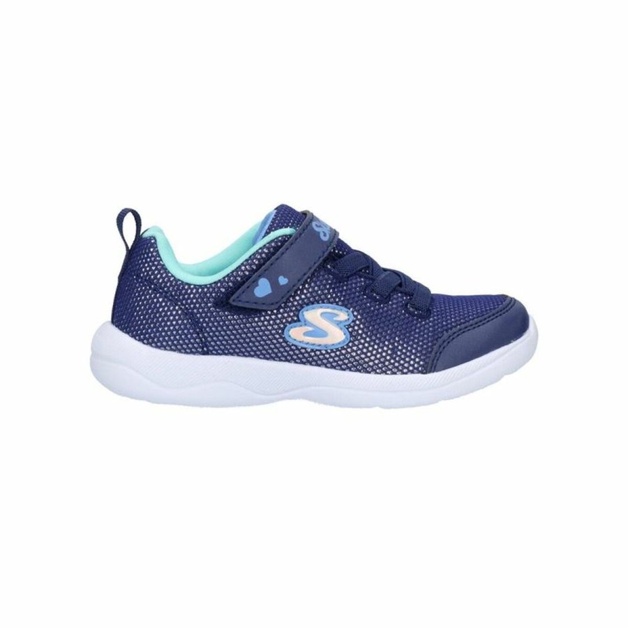 Sportssko til baby Skechers Steps 2.0 M�rkebl� #1