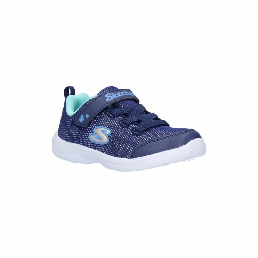 Sportssko til baby Skechers Steps 2.0 M�rkebl� #4