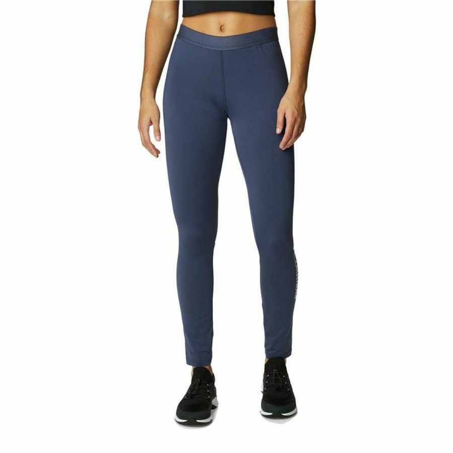 Sport leggins til kvinder Columbia Bl� #1