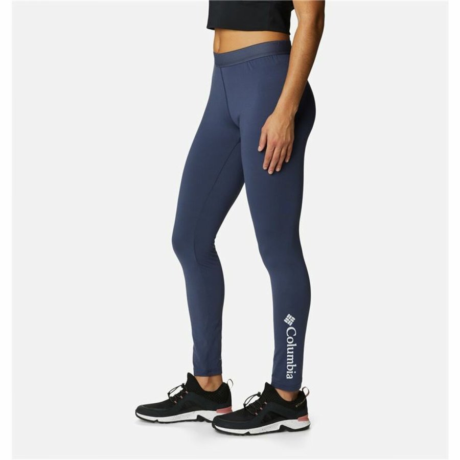 Sport leggins til kvinder Columbia Bl� #3