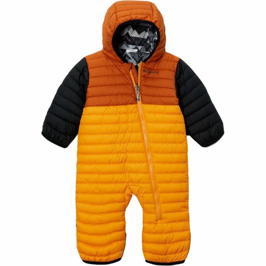 Overtrksdagt til brn Columbia Powder Lite Reversible Orange #1