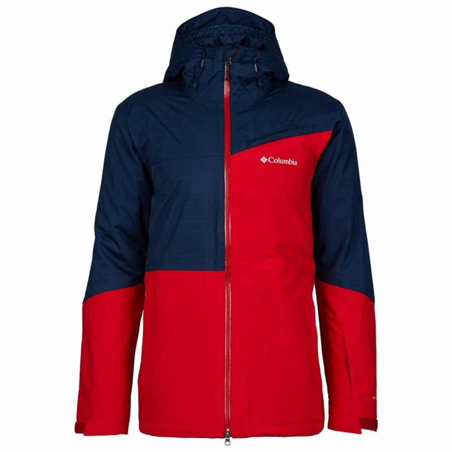 Sport Jakke til M�nd Columbia Iceberg Point R�d Bl� #1