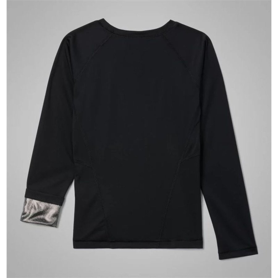 Lang�rmet T-shirt til B�rn Columbia Midweight Crew 2 Sort #2