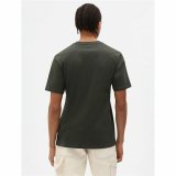 Kort�rmet T-shirt til M�nd Dickies Mapleton M�rk gr�n #4