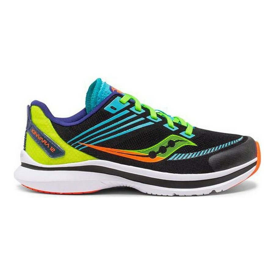 L�besko til b�rn Saucony Kinvara 12 JR Sort #1