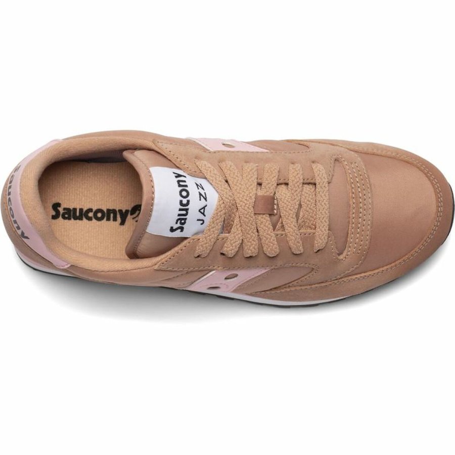 Kvinde Casual Sneakers Saucony Original Jazz Brun #4