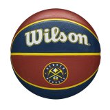 Basketball Wilson NBA Team Tribute Den Bl� 7 Naturgummi #1